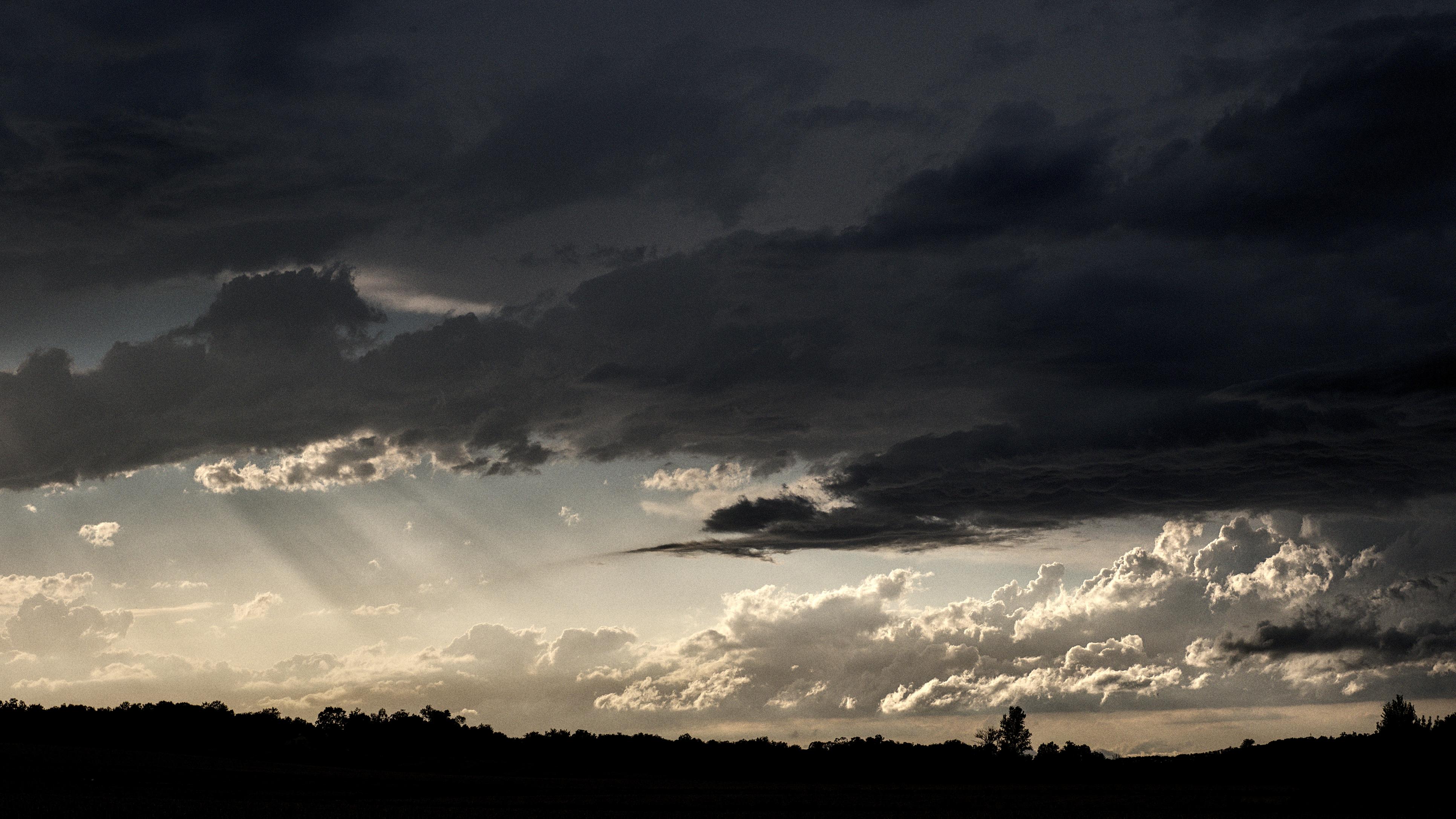 photo de ciel, nuages, orages, Coucher de soleil, Julien Franck
