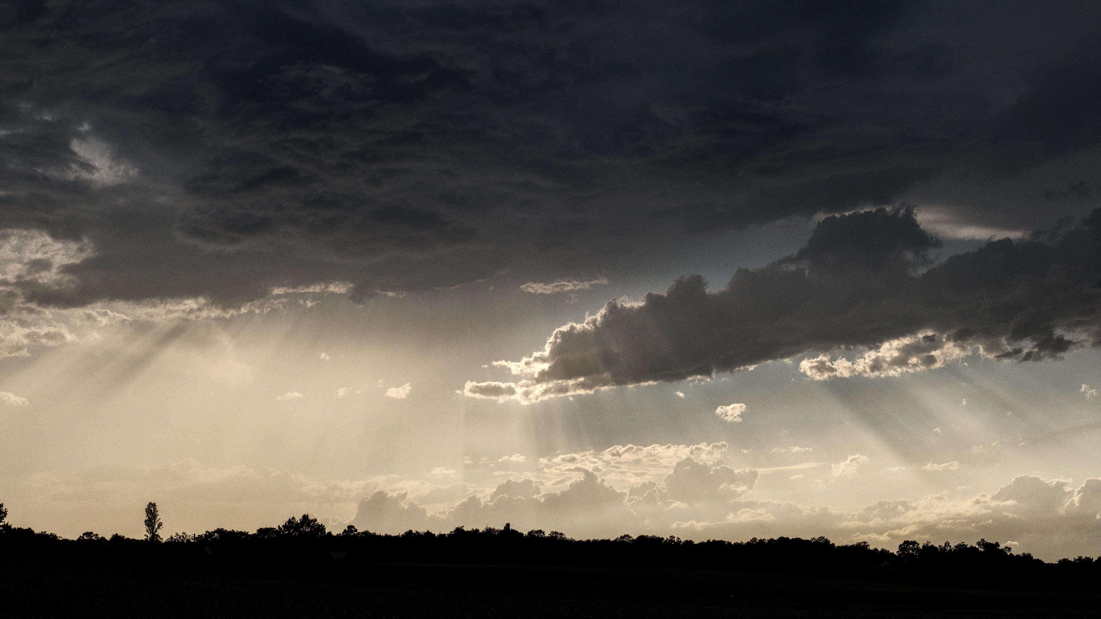 photo de ciel, nuages, orages, Coucher de soleil, Julien Franck