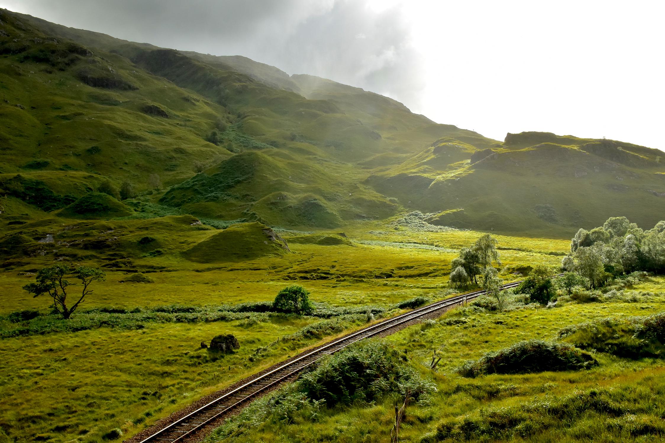 photo d'Écosse, train Harry Potter, Julien Franck